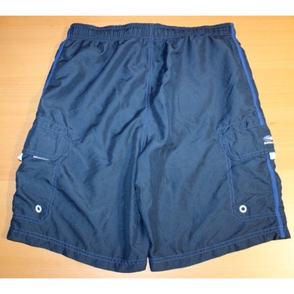 Mens Old Navy Drawstring Surf Swim Suit Board Shorts Trunks Small Blue Beach - Picture 6 of 6